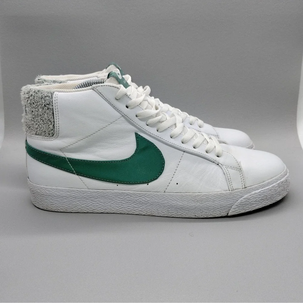 Nike SB Zoom Blazer PRM 'White Bicoastal' Skateboard Sneakers Mens Size 12 Shoes